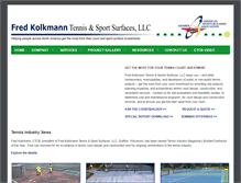Tablet Screenshot of kolkmanncourtbuilder.com